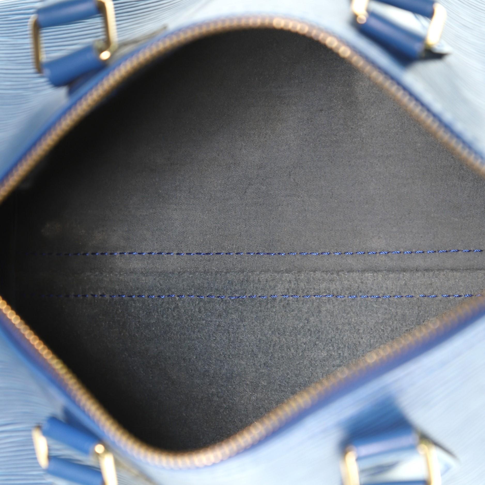 Women's or Men's Louis Vuitton Speedy Handbag Epi Leather 25