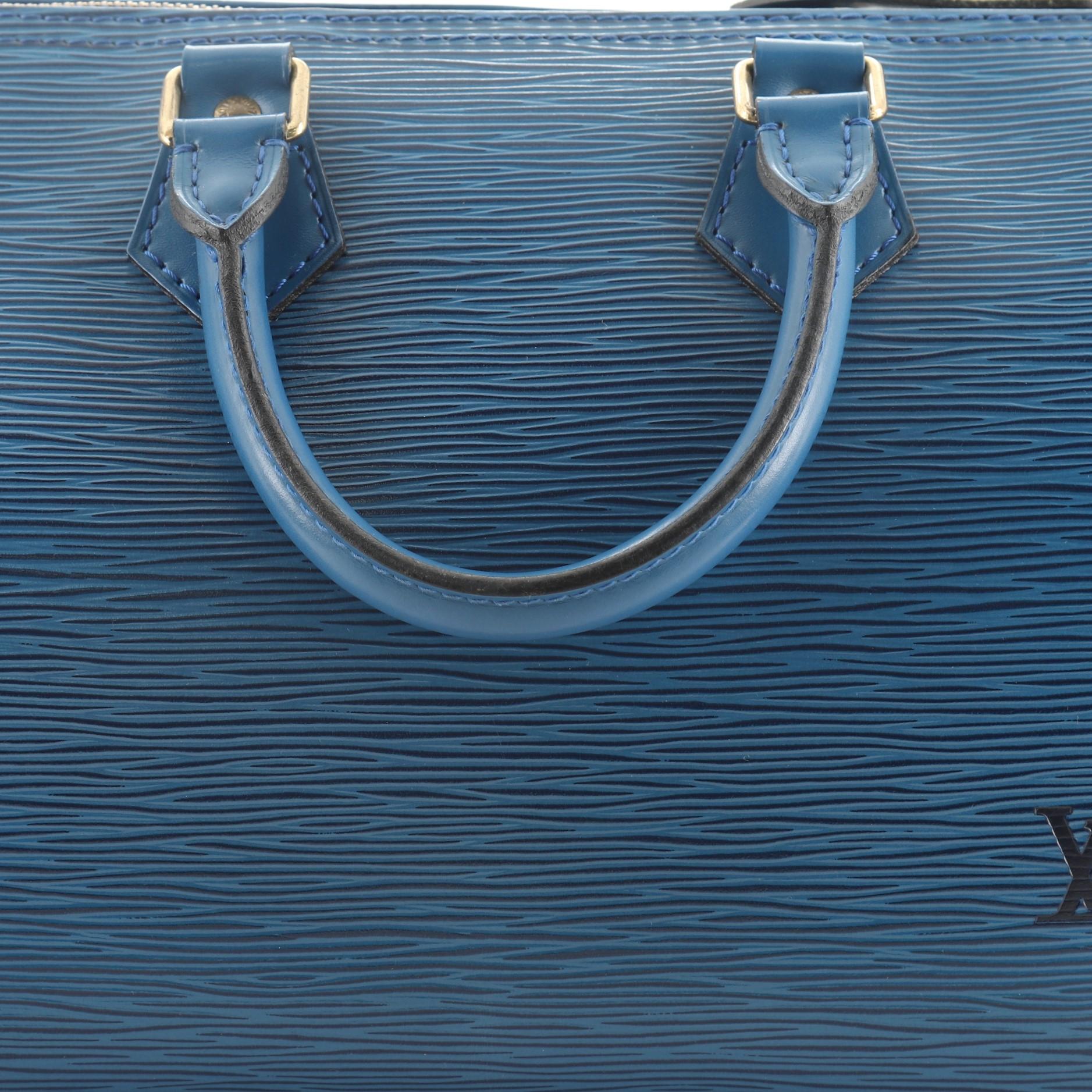 Louis Vuitton Speedy Handbag Epi Leather 25 4