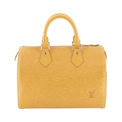 Louis Vuitton Speedy Handbag Epi Leather 25