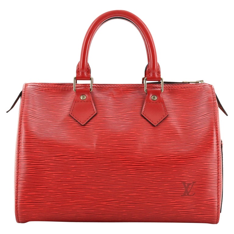 Louis Vuitton Speedy Handbag Epi Leather 25 at 1stDibs