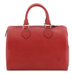 Louis Vuitton Speedy Handbag Epi Leather 25