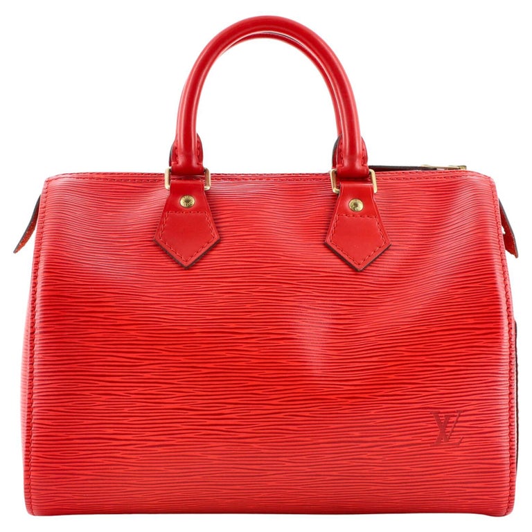 Louis Vuitton Speedy Handbag Epi Leather 25 For Sale at 1stDibs