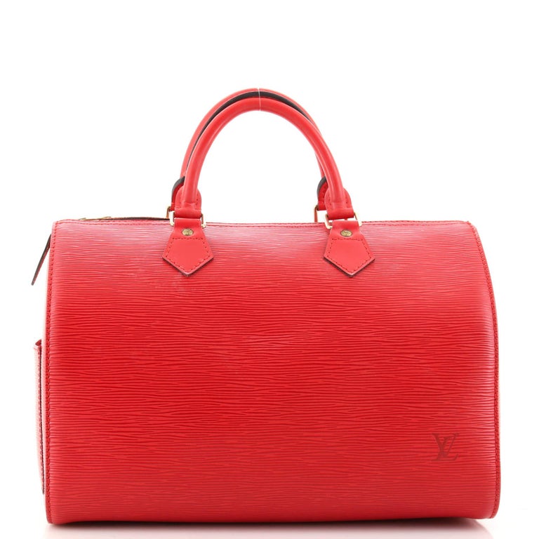 Women's or Men's Louis Vuitton Speedy Handbag Epi Leather 30