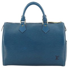 Louis Vuitton Speedy Handbag Epi Leather 30