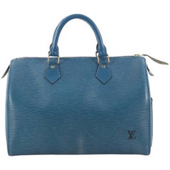 Louis Vuitton Speedy Handbag Epi Leather 30