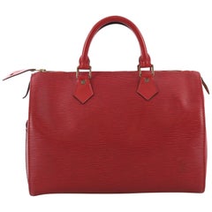 Louis Vuitton Speedy Handbag Epi Leather 30