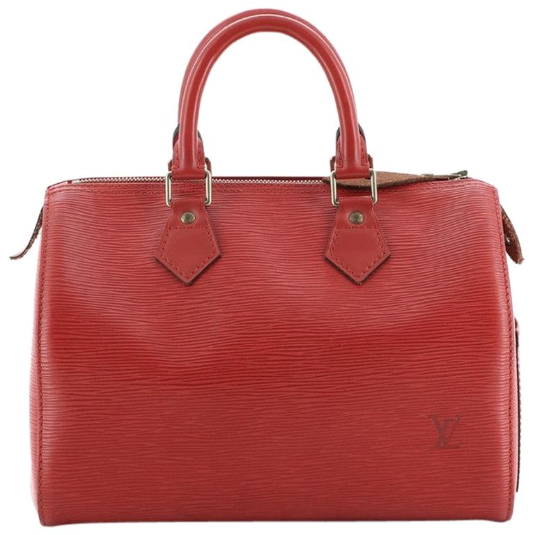 Louis Vuitton Speedy Handbag Epi Leather 30