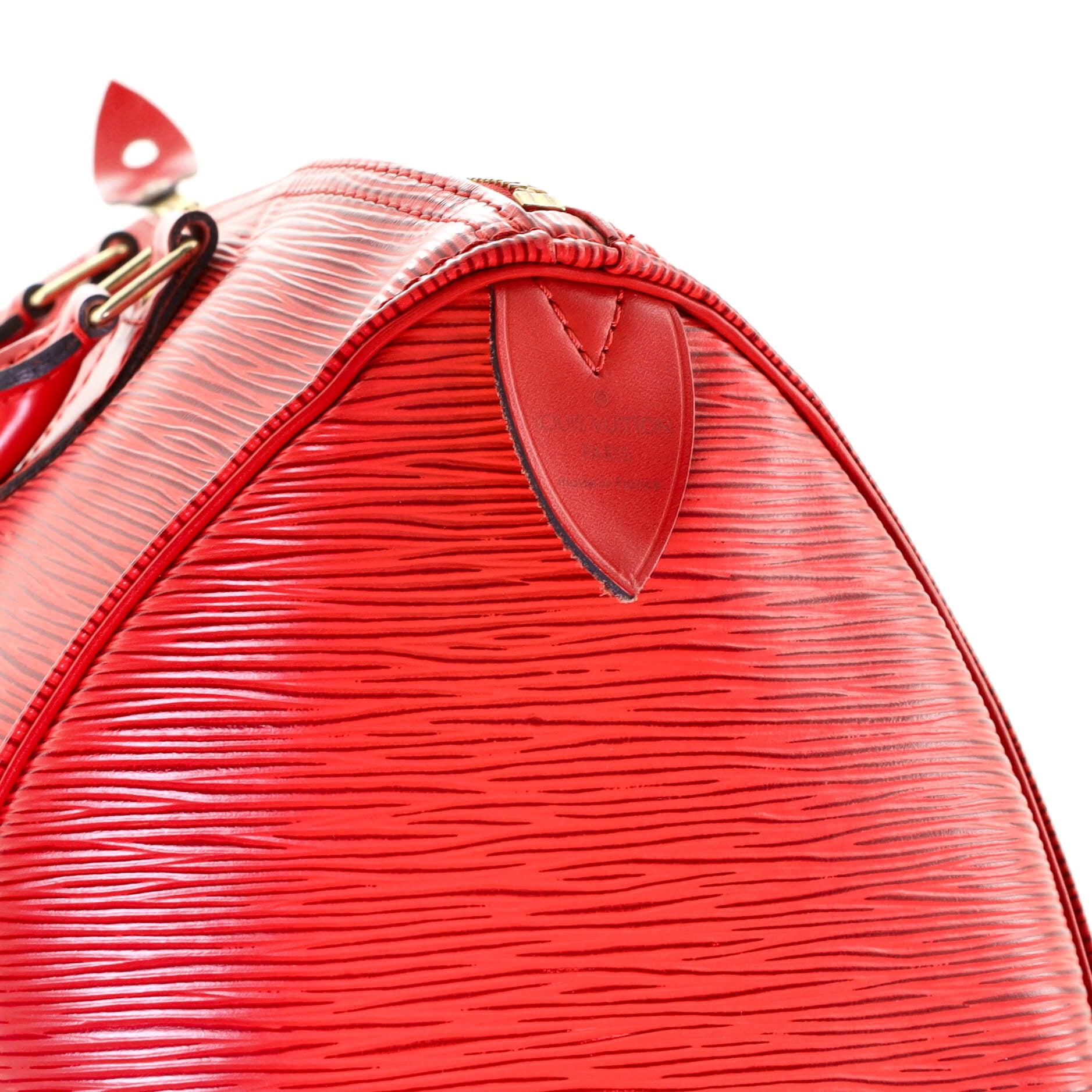 Louis Vuitton Speedy Handbag Epi Leather 35 5