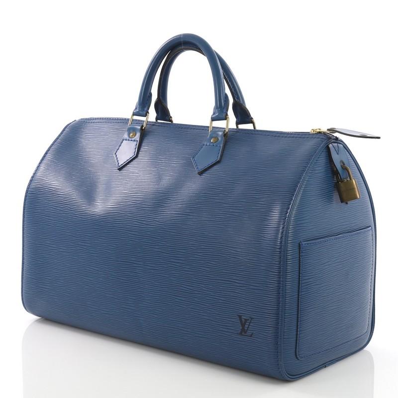 Louis Vuitton Speedy Handbag Epi Leather 40 1