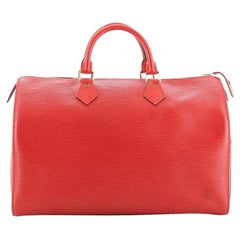 Louis Vuitton Speedy Handbag Epi Leather 40 