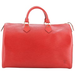 Louis Vuitton Speedy Handbag Epi Leather 40