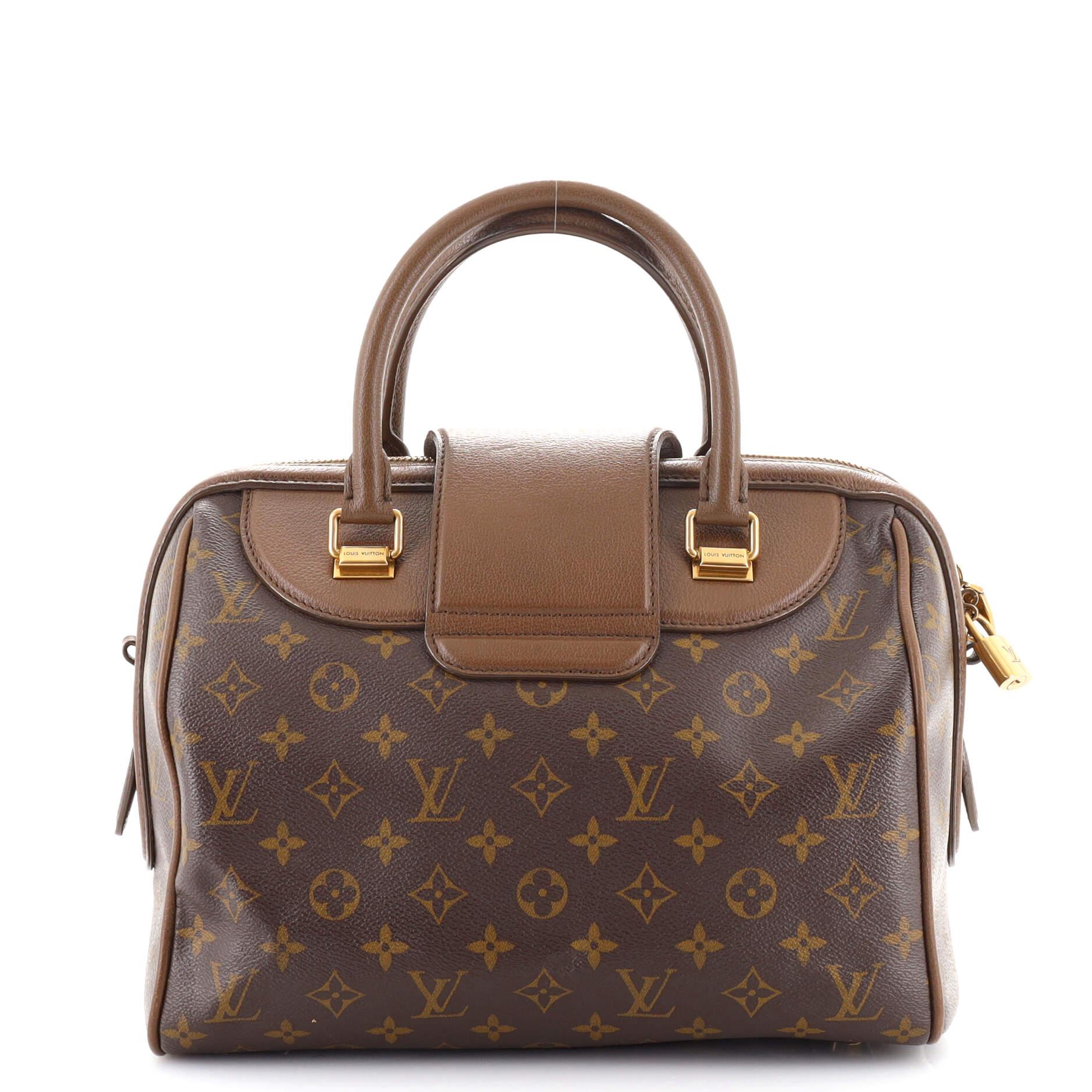 Brown Louis Vuitton Speedy Handbag Golden Arrow Monogram Canvas