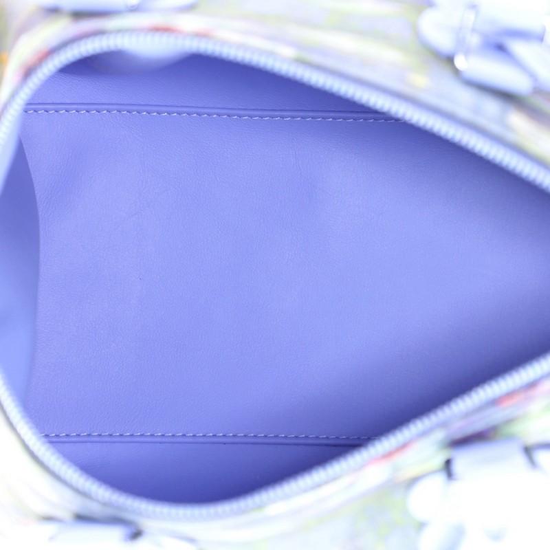Louis Vuitton Speedy Handbag Limited Edition Jeff Koons Monet Print Canvas 30 In Good Condition In NY, NY