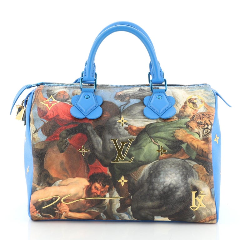Louis Vuitton, Bags, Louis Vuitton Limited Jeff Koons Speedy 3 Bag