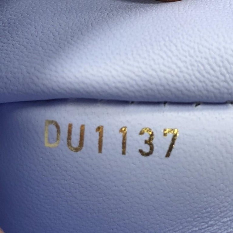 Louis Vuitton Speedy Handbag Limited Edition Jeff Koons Van Gogh Print  Canvas 30 Blue 456584