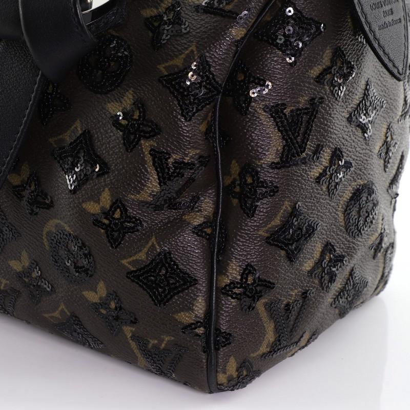 Louis Vuitton Speedy Handbag Limited Edition Monogram Eclipse Sequins 28 2