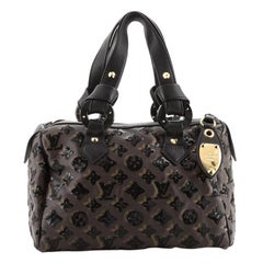 Louis Vuitton Speedy Handtasche Limited Edition Monogramm Eclipse Pailletten 28