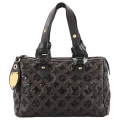 Louis Vuitton Speedy Handbag Limited Edition Monogram Eclipse Sequins 28