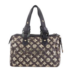 Louis Vuitton Speedy Handbag Limited Edition Monogram Eclipse Sequins 28