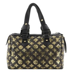 Louis Vuitton Speedy Handbag Limited Edition Monogram Eclipse Sequins 28