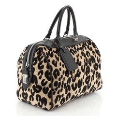 Louis Vuitton Speedy Handbag Limited Edition Stephen Sprouse Leopard Chenille