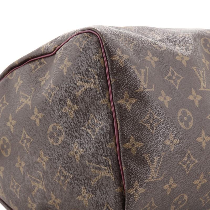 Louis Vuitton Speedy Handbag Limited Edition Totem Monogram Canvas 30 3