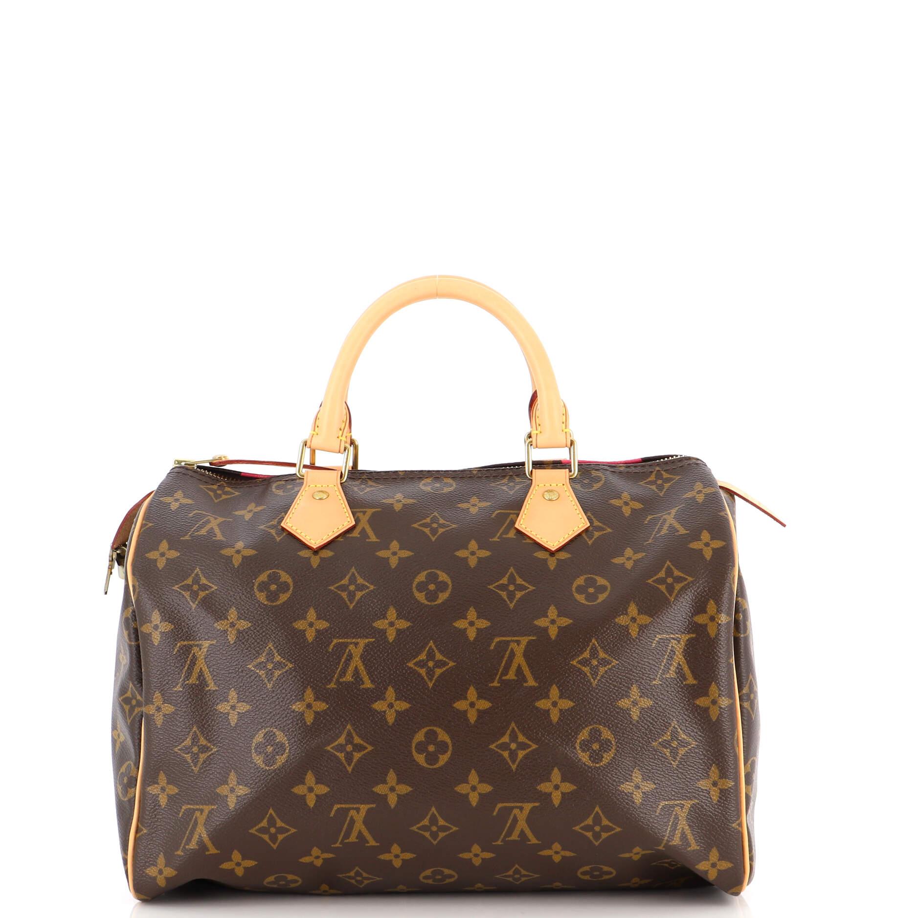 Women's or Men's Louis Vuitton Speedy Handbag Limited Edition V Monogram Canvas 30 For Sale