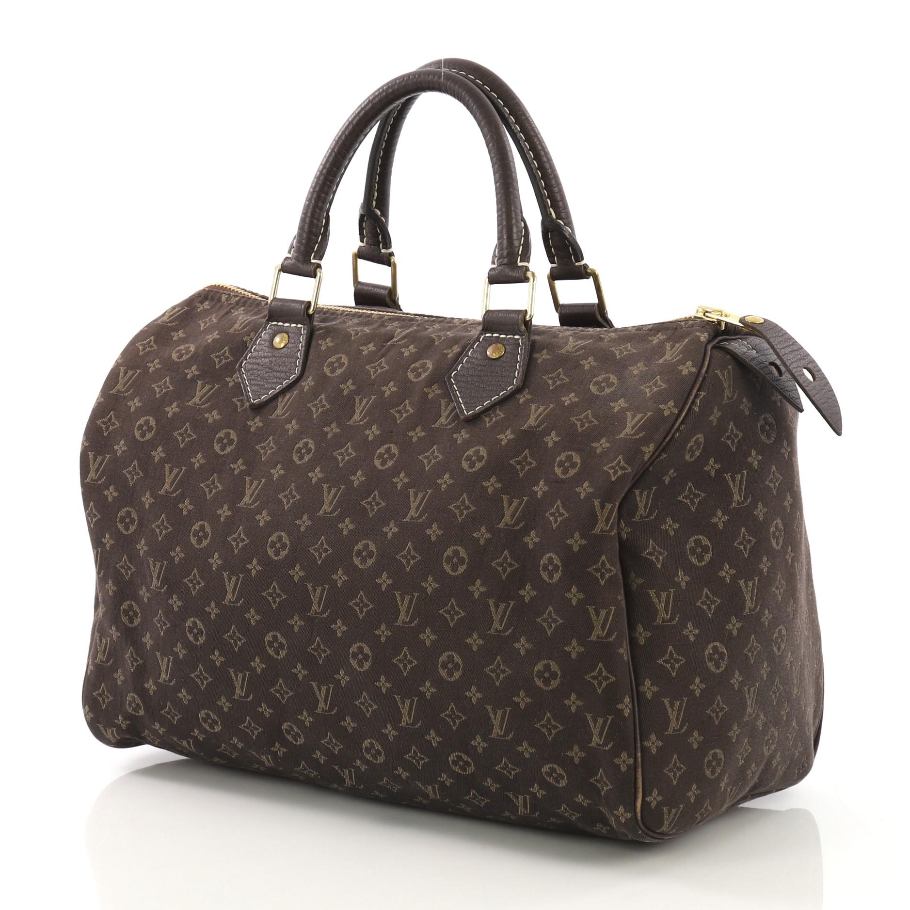 Louis Vuitton Speedy Handbag Mini Lin 30 1