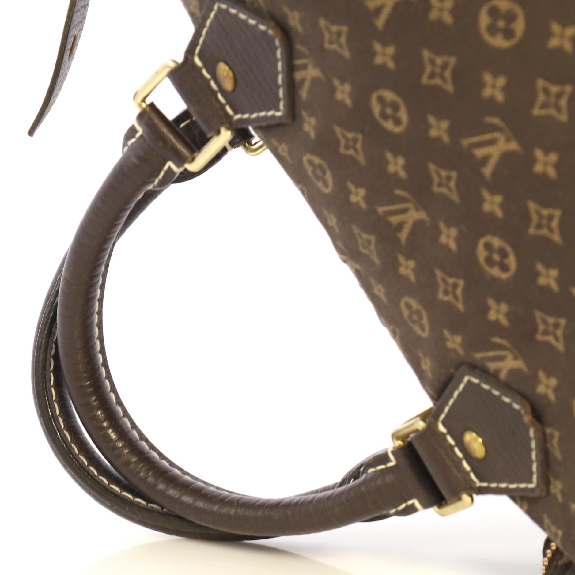 Louis Vuitton Speedy Handbag Mini Lin 30 3