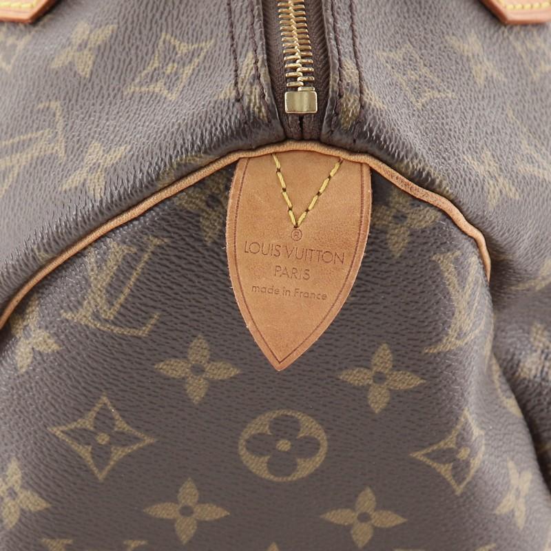 Louis Vuitton Speedy Handbag Monogram Canvas 30 6