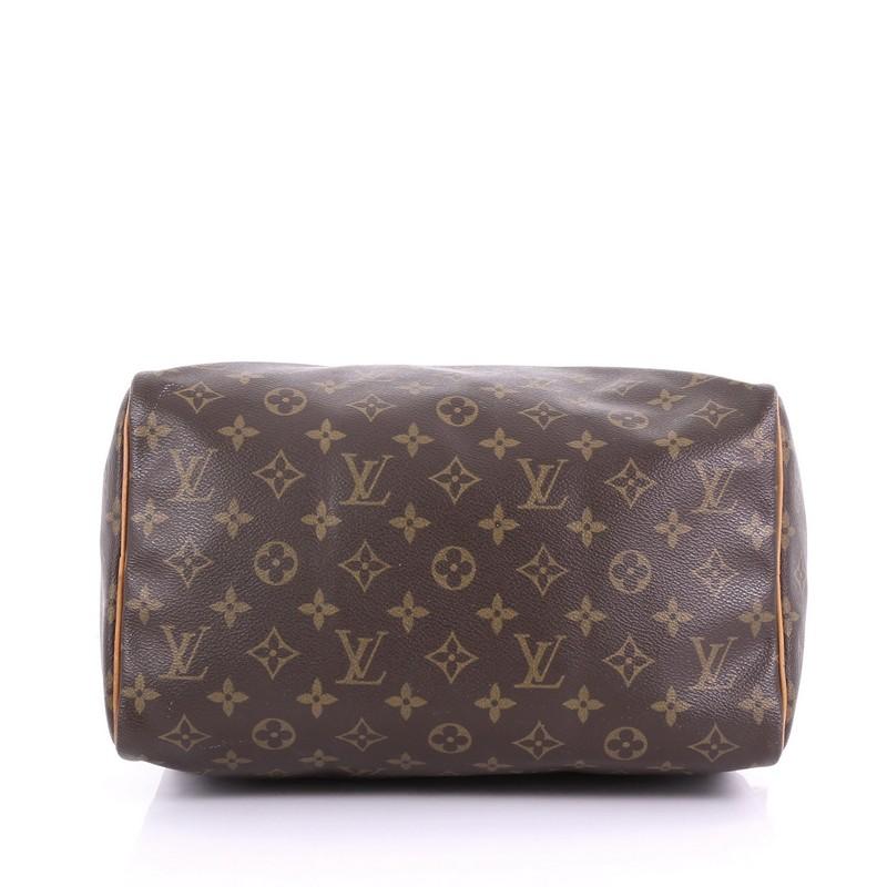 Women's Louis Vuitton Speedy Handbag Monogram Canvas 30