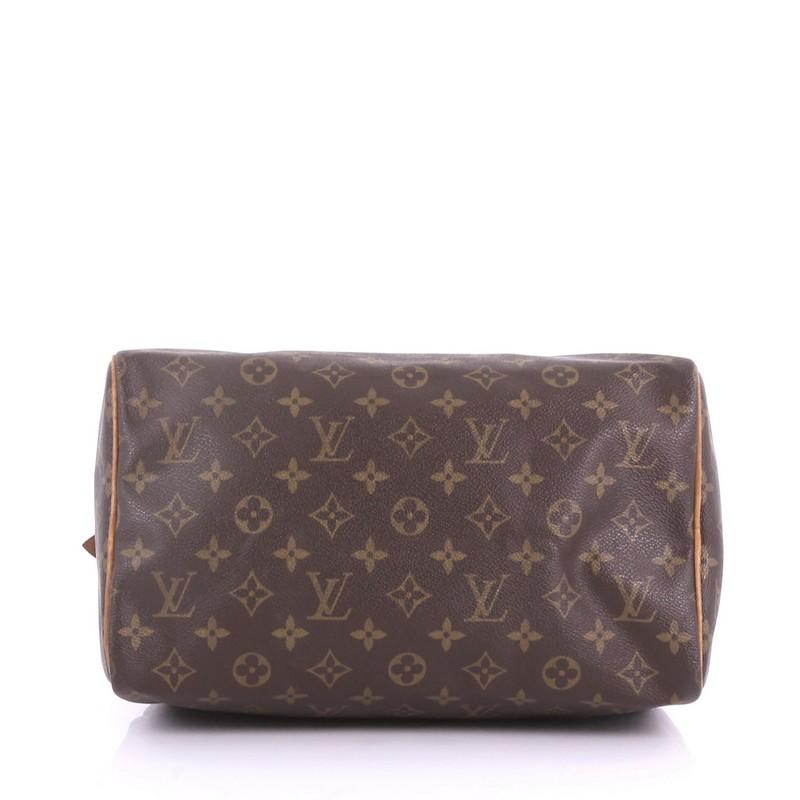 Louis Vuitton Speedy Handbag Monogram Canvas 30 1