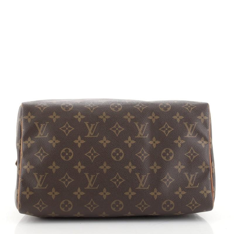 Louis Vuitton Speedy Handbag Monogram Canvas 30 1