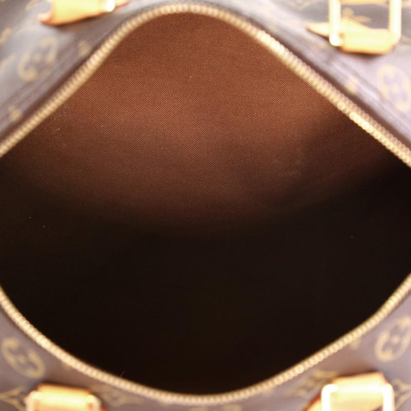 Louis Vuitton Speedy Handbag Monogram Canvas 30  2