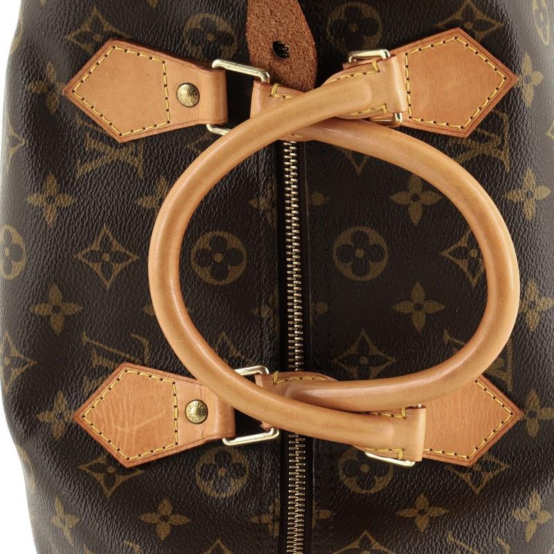 Louis Vuitton Speedy Handbag Monogram Canvas 30 2