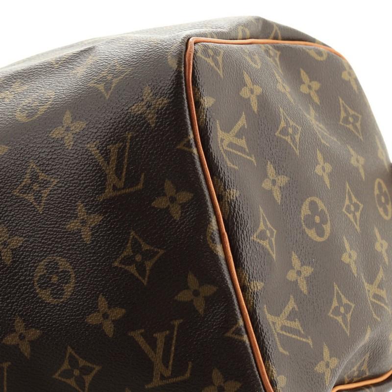 Louis Vuitton Speedy Handbag Monogram Canvas 30 3