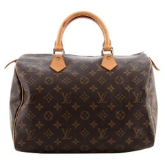 Louis Vuitton  Speedy Handbag Monogram Canvas 30