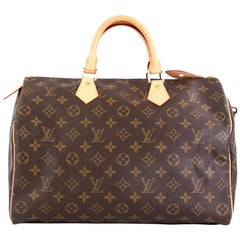 Louis Vuitton Speedy Handbag Monogram Canvas 30