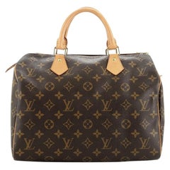 Louis Vuitton  Speedy Handbag Monogram Canvas 30