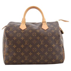 Louis Vuitton Speedy Handbag Monogram Canvas 30