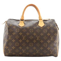 Louis Vuitton Speedy Handbag Monogram Canvas 30