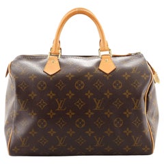 Louis Vuitton Speedy Handbag Monogram Canvas 30