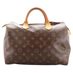 Louis Vuitton Speedy Handbag Monogram Canvas 30