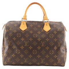 Louis Vuitton Speedy Handbag Monogram Canvas 30