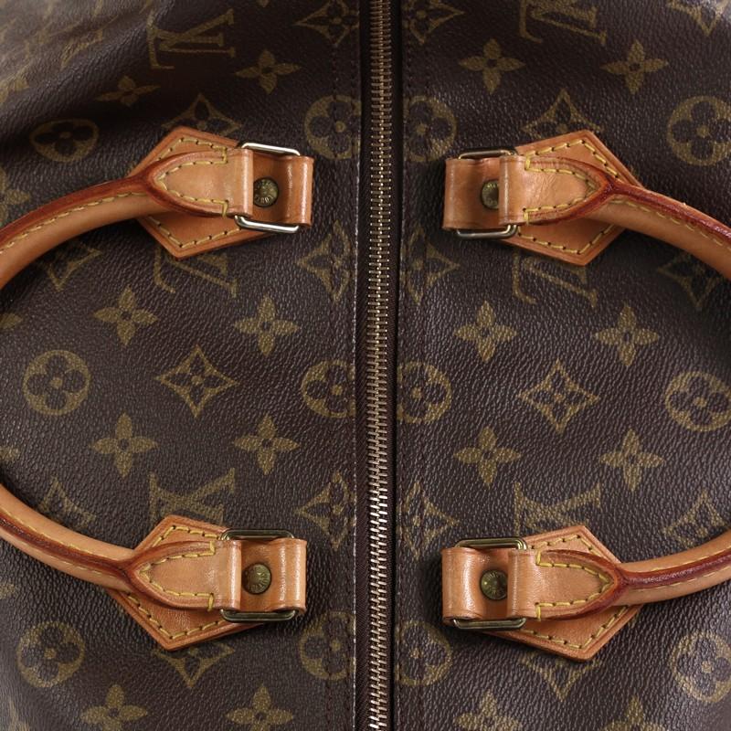 Louis Vuitton Speedy Handbag Monogram Canvas 35 5