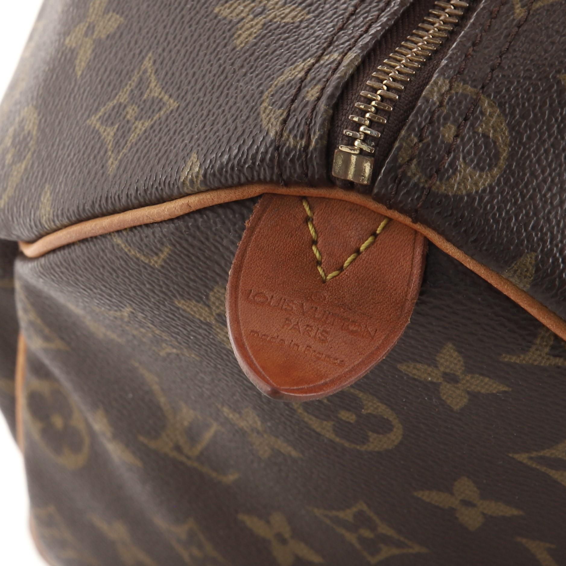 Louis Vuitton Speedy Handbag Monogram Canvas 35 5