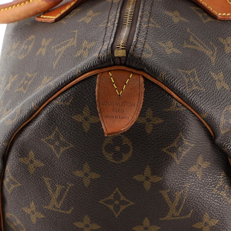 Louis Vuitton Speedy Handbag Monogram Canvas 35 For Sale 6