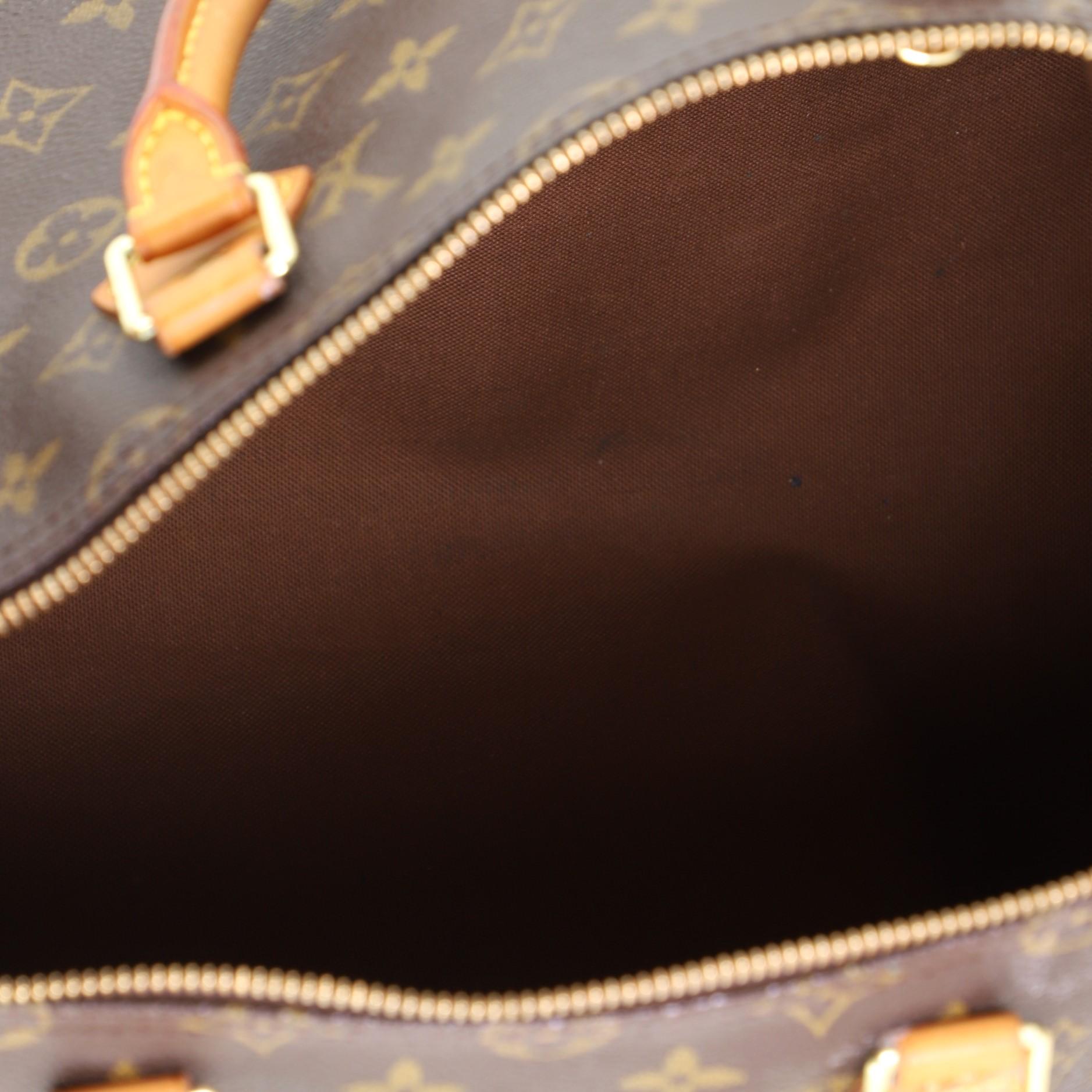 Louis Vuitton Speedy Handbag Monogram Canvas 35 1