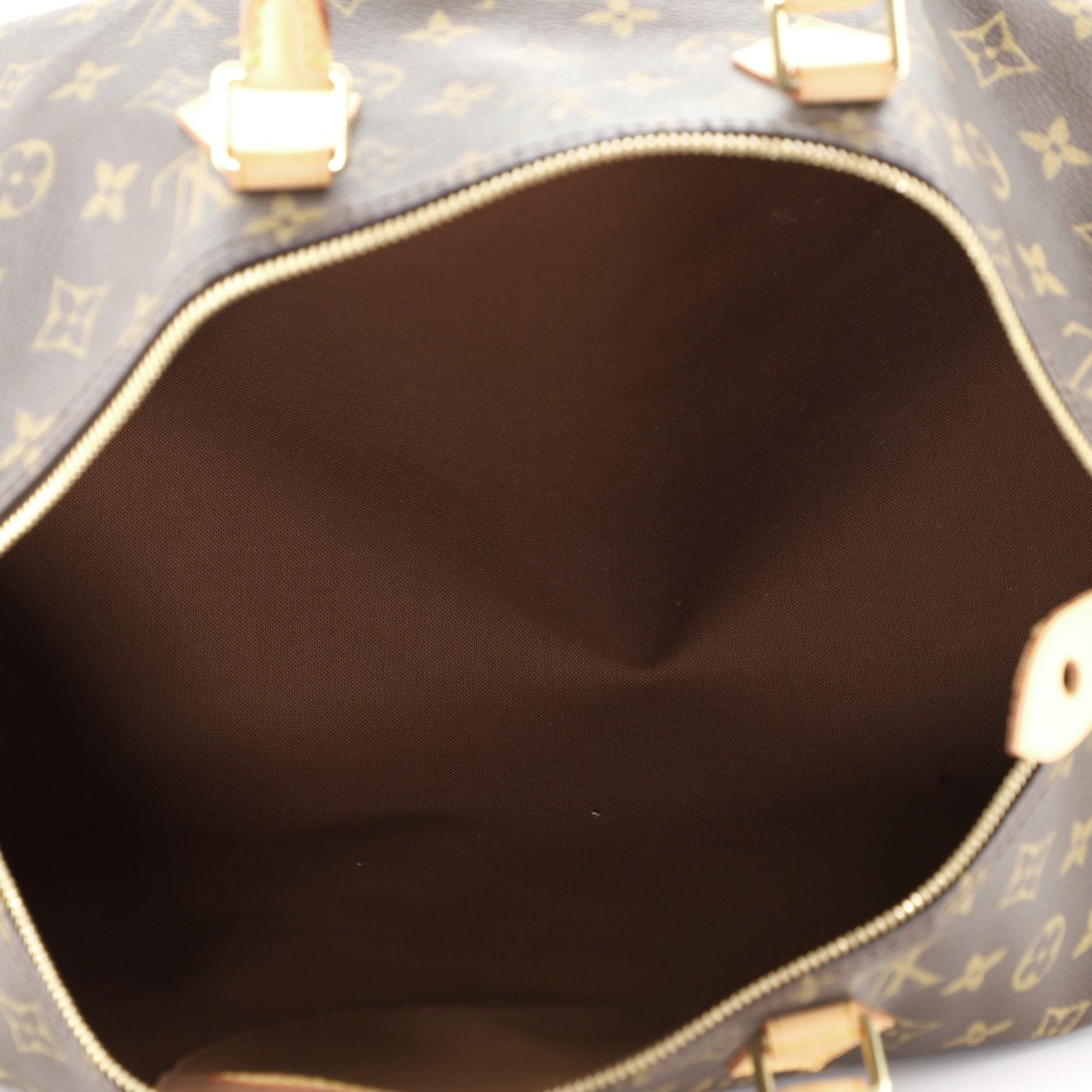 Women's or Men's Louis Vuitton Speedy Handbag Monogram Canvas 40