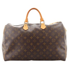 Louis Vuitton Speedy Handtasche Monogramm Segeltuch 40